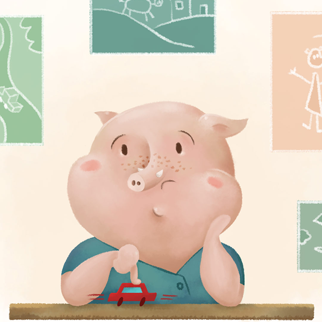 The Fluffy Little Boar